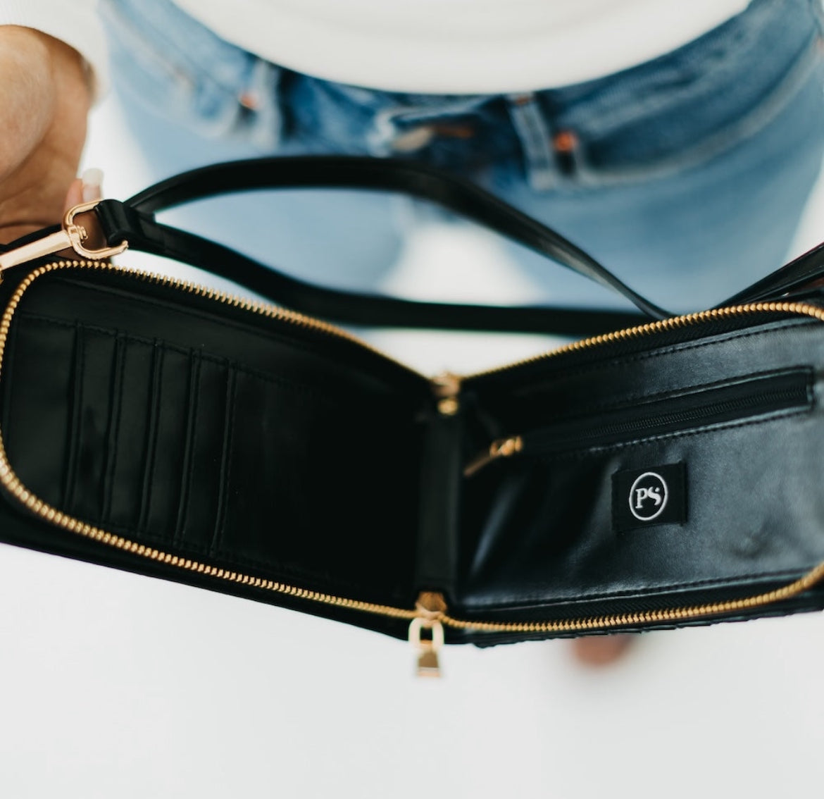 Woven Double Duty Phone Bag