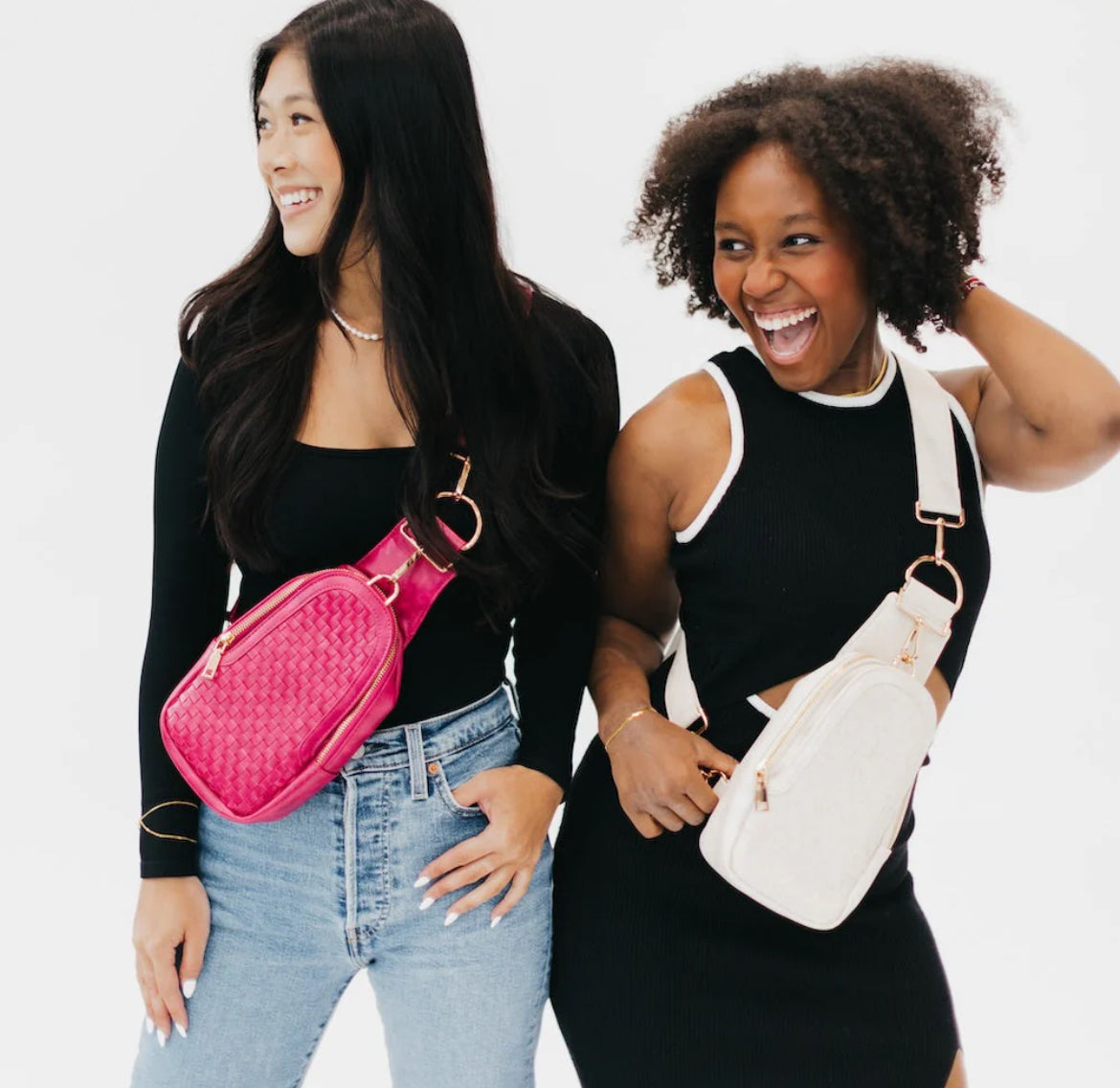 Waverly Woven Sling Bag