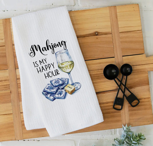 Mahjong Happy Hour Towel